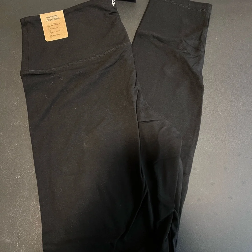 Pink High Waist Leggings - Picture 1 of 3